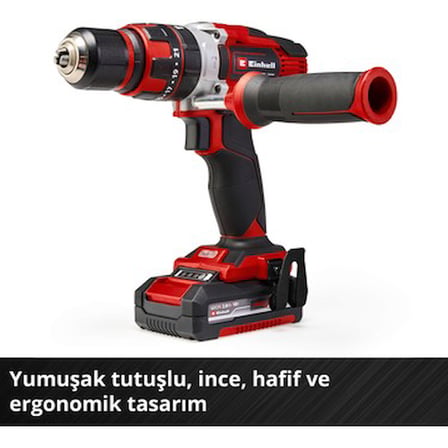 Akülü darbeli vidalama, 18 V, 48 Nm, pratik kullanım