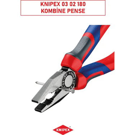 Kombine Pense ile 180 mm Profesyonel Kalite ve Dayanıklılık