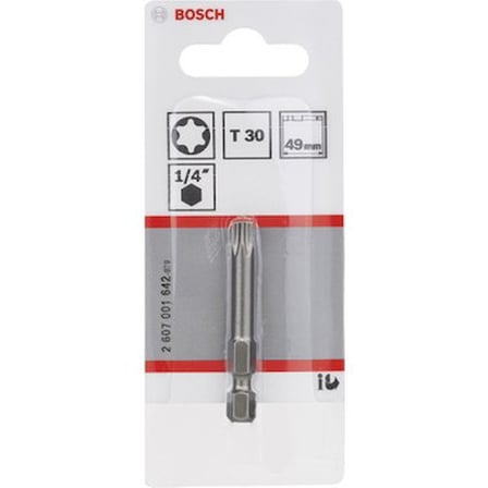 Bosch - Ekstra Sert Seri Vidalama Ucu - T30, 49