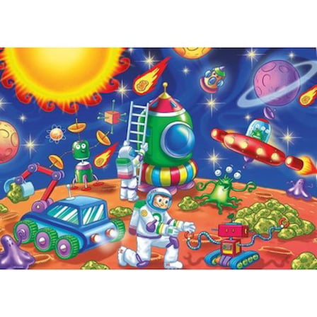 KS Games Space Explorers 24 Parça Jumbo Boy