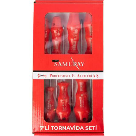 Tornavida Seti 7 Li ile Profesyonel Kullanım için Uygun