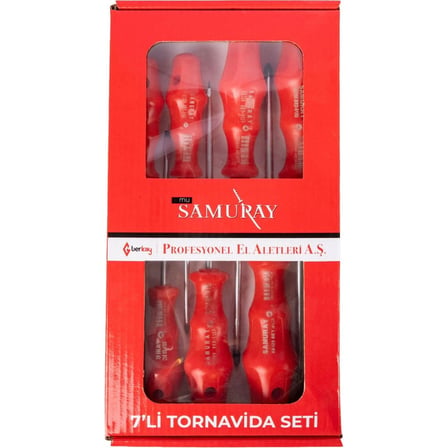 Tornavida Seti 7 Li ile Profesyonel Kullanım için Uygun