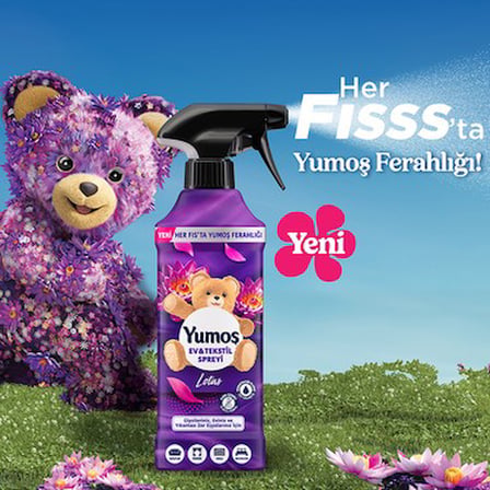 Ev ve Tekstil Spreyi 450 ml Lotus Yıkanması Zor Eşyalar İçin