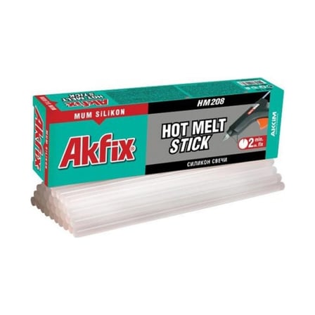 11.2X300 mm Kalın Mum Silikon Çubuk Kokusuz ve Kolay Kullanım