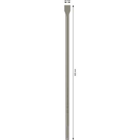 600*25MM SDS-Max Yassı Keski
