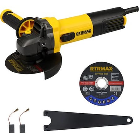 Ergonomik Avuç Taşlama 750 W 115 mm ile Kolay Kullanım
