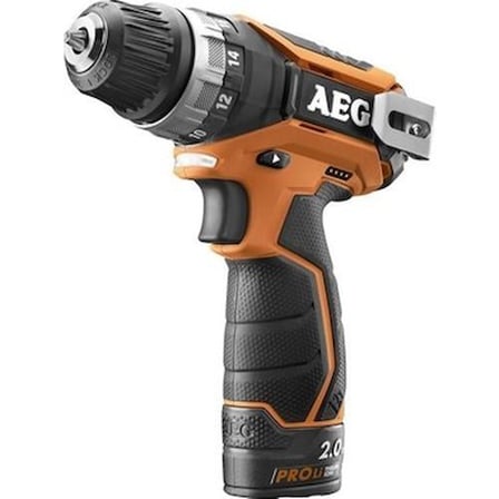 AEG BS 12 C2 Li-202B 12V 2x2.0Ah Çift Akülü Matkap -