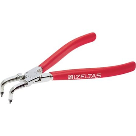 Yaysız Eğri Segman Pensesi 130 mm ile Hassas Çalışma