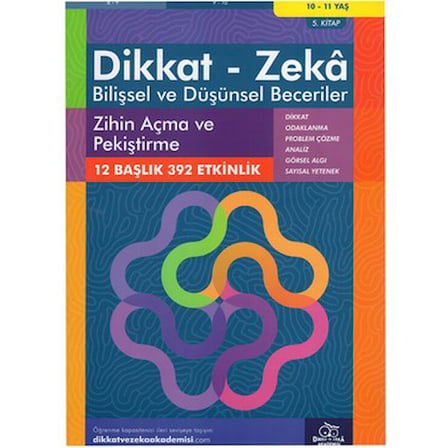 Zihin Açma ve Düşünsel Beceriler Geliştiren Kitap