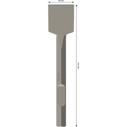 Yassı Keski, 400*80 mm ile Kesim İşlemlerinde Güçlü Performans