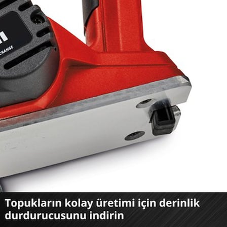 Akülü Planya, 18V Güç Kaynağı ile Hızlı ve Etkili Kesim