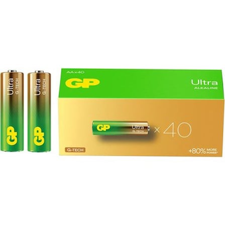 40'lı Paket Ultra Alkalin AA Kalem Pil