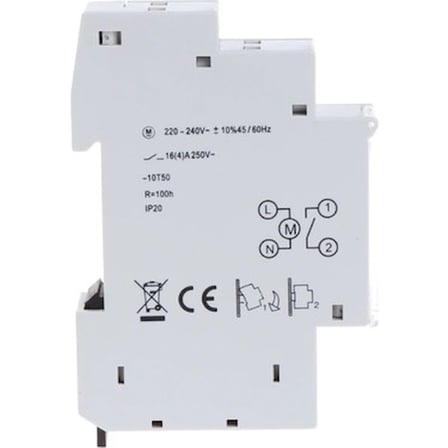 Zaman Saati Rölesi 220-240 V 3500 W Güç