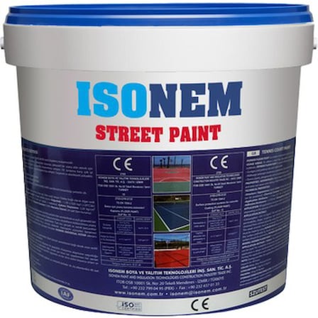 Su Bazlı Zemin Kaplama Boyası 18 Litre Dayanıklı