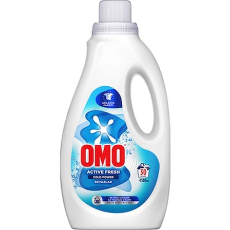 1500 ml Beyazlar İçin Etkili Sıvı Çamaşır Deterjanı