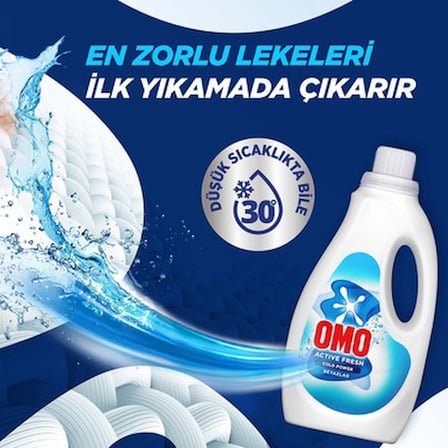 1500 ml Beyazlar İçin Etkili Sıvı Çamaşır Deterjanı