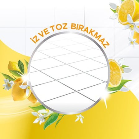 2500 ml Limon Çiçeği Aromalı Zemin Temizleyici ile Parlak Sonuç