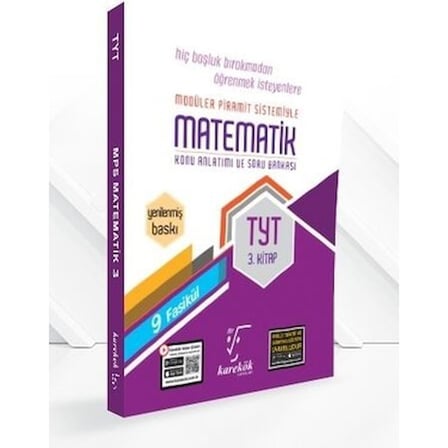TYT Matematik: 3. Kitap Modüler Piramit Sistemi
