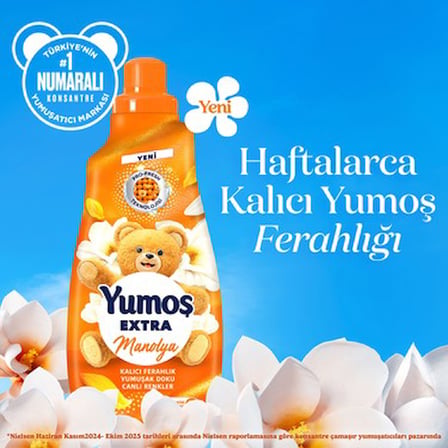 Manolya Kokulu Konsantre Çamaşır Yumuşatıcısı 1440 ml 60 Yıkama