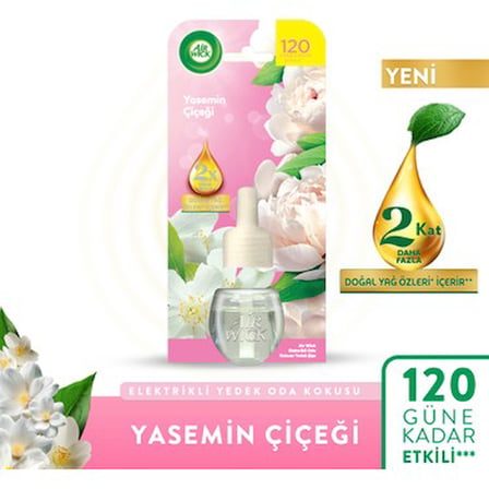 Yasemin Aromalı Elektrikli Oda Kokusu Yedek Şişe