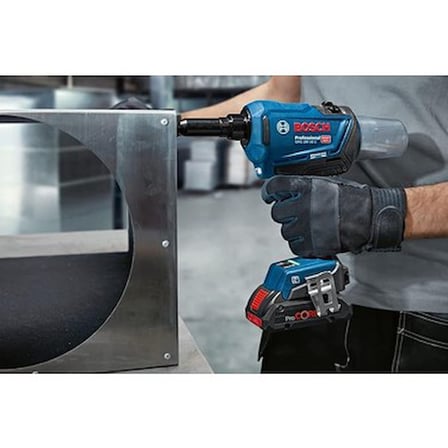 18V Perçinleme Aracı, 2 adet 4.0AH Batarya ile Uzun Süreli Performans