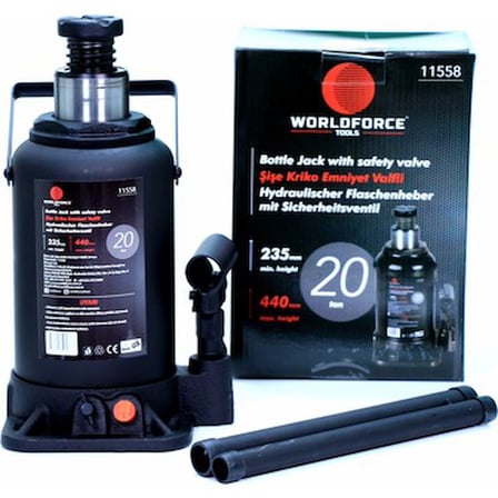 Worldforce 20 Ton Hidrolik Şişe Kriko