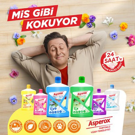Okyanus Maviliği ile Parfümlü Yüzey Temizleyici 2.5 L