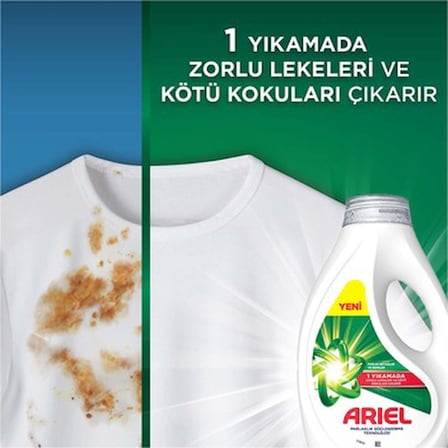 16 Yıkama Sıvı Deterjan ile Zorlu Lekeleri Çıkaran Beyazlar ve Renkliler için