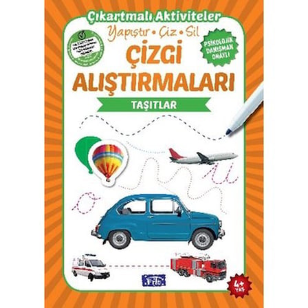 Çizgi Alıştırmaları - Taşıtlar ile Eğlenceli Öğrenme Aracı