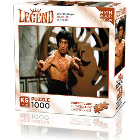 1000 Parça Bruce Lee Temalı Eğlenceli Bulmaca