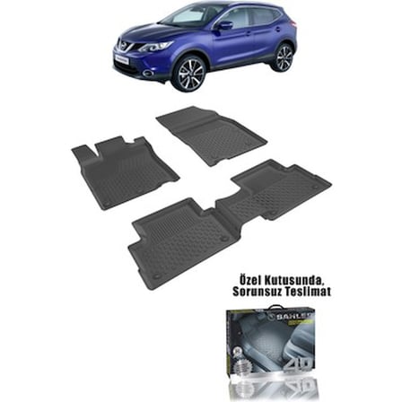 Nissan Qashqai 4.5D Havuzlu Oto Paspas ile Koruma Sağlayın