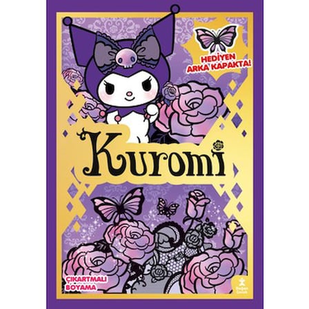Parti Zamanı: Çıkartmalı Boyama Kitabı - Kuromi