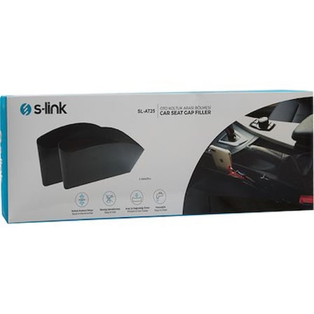 S-Link SL-AT25 Siyah Koltuk Yanı Çantası - Pratik Kullanım İçin