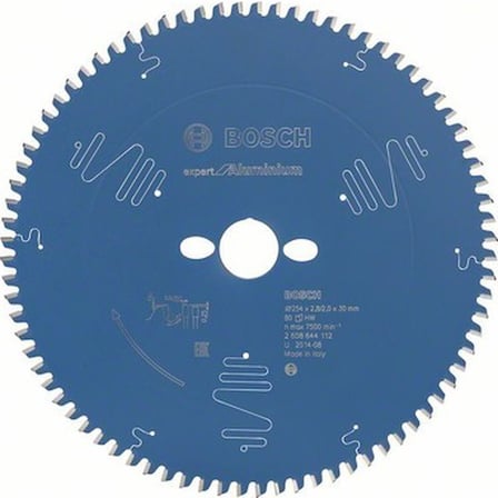 254 x 30 mm 80 Diş Alüminyum Kesme Ucu