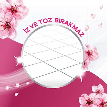 1500 ml Sakura Zemin Temizleyici, Kalıcı Koku ve Ekstra Parlaklık