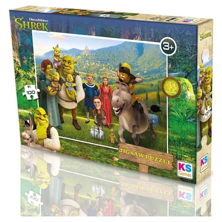 Ks Puzzle Sh 714 Shrek Puzzle 100
