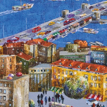 500 Parça Galata Kulesi Temalı Yapboz