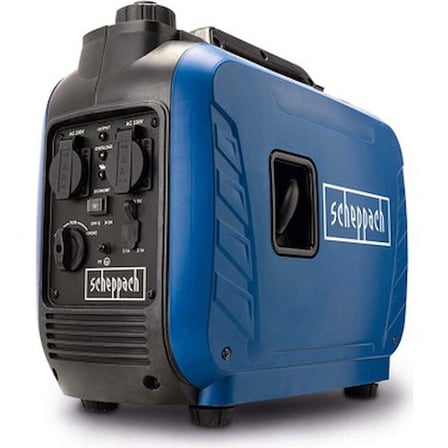 Scheppach SG2500İ 2 Kw İpli Çalıştırma Benzinli Jeneratör Düşük Yakıt Tüketimi ile