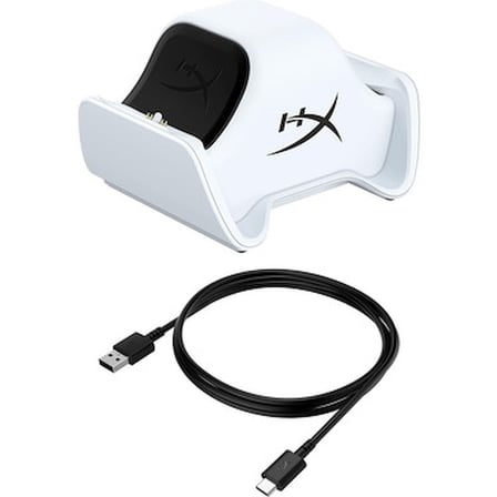 Oyun Kumandası Şarj İstasyonu, Beyaz Renk ve USB-C Bağlantısı ile Hızlı Şarj