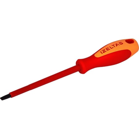 Elektrikçi İzoleli Düz Tornavida 6.5 x 150 mm ile Güvenli Kullanım