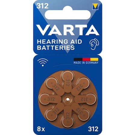 Varta Kulaklık Pili 312