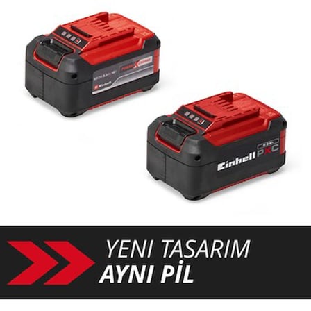 Orijinal Einhell 5.2 Ah Akü Power X-Change (Li-Ion Akü, 18 V, 5.2 Ah, Tüm Power X-Change cihazları