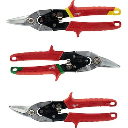 3 Parça Kaportacı Makası Seti 260 mm ile Profesyonel Kesim