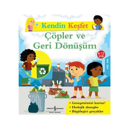 Geri Dönüşüm Temalı Keşif Kitabı - Eğlenceli Öğrenme
