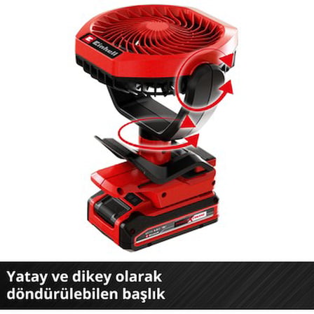 Akülü Vantilatör GC-CF 18/110, 3 Hız Ayarı ile