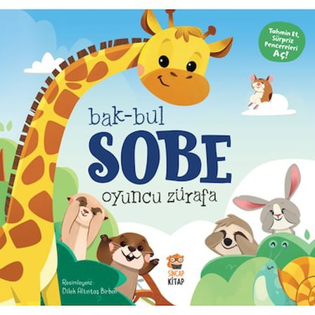 Eğlenceli Bebek Kitabı - Zürafa ile Oyun