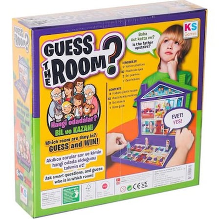 Zeka Geliştirici Guess The Room Kutu Oyunu
