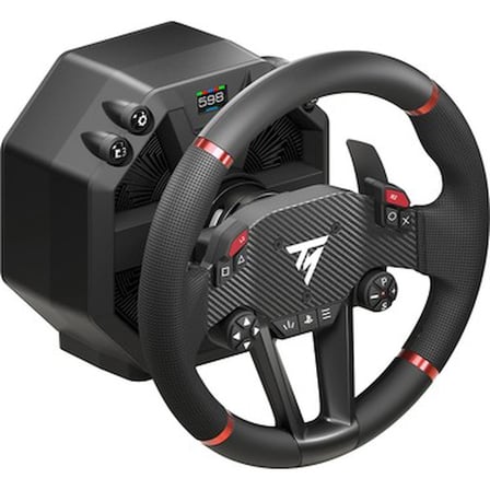 Bluetooth Bağlantılı Siyah Yarış Direksiyonu ile Yarış Keyfi