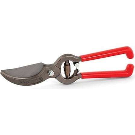 Lüks Bağ Makası 230 mm Kırmızı Ergonomik Tasarım ile