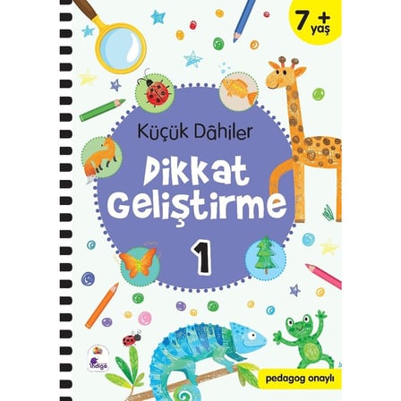 Dikkat Geliştirme Etkinlikleri - Eğlenceli Çocuk Kitabı